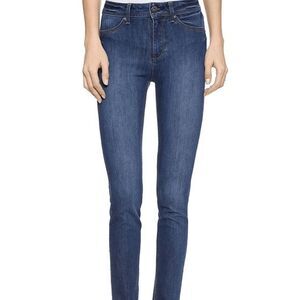 DL1961 $200 Nina High Rise Instasculpt Skinny Jeans Dark Wash Women’s 27 NEW